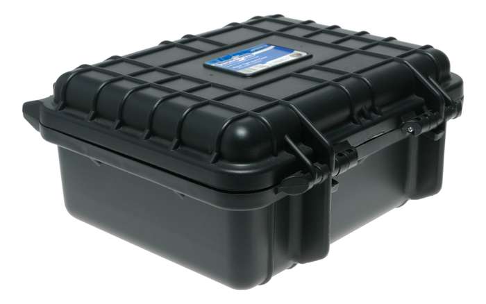 Worksman 270x246x124 Photographic Camera Water Tight Hard Case with Foam