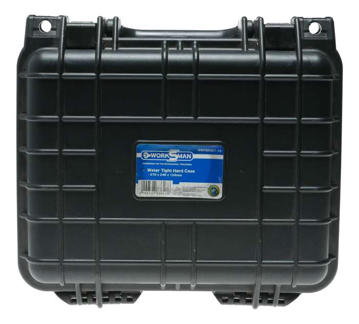 Worksman 270x246x124 with Foam Photographic Camera Water Tight Hard Case