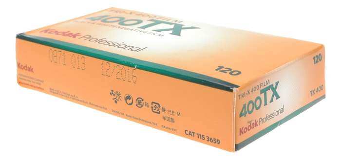 Tri-X 400 Kodak 120 film Black and White Negative Pack of 5 rolls