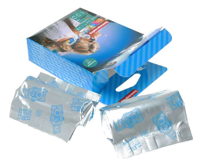 Lomography Color Negative 120 Film Sealed Expired x2 Spools in Box