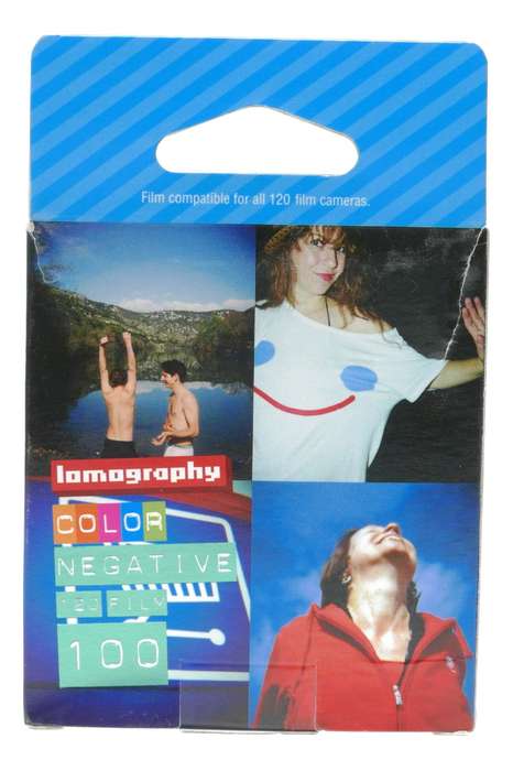 Lomography Color Negative 120 Film Sealed Expired x2 Spools in Box