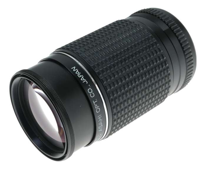 Pentax-M 1:4 200mm Macro SLR Camera Telephoto Lens Caps Original Pouch