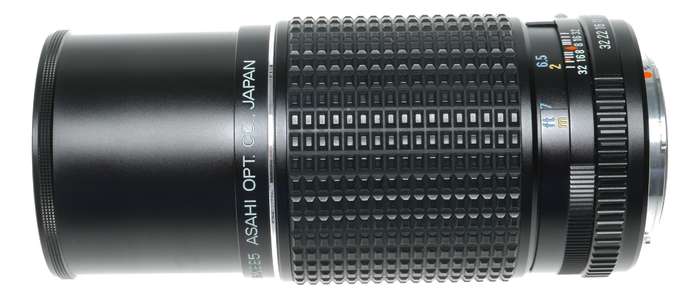 Pentax-M 1:4 200mm Macro SLR Camera Telephoto Lens Caps Original Pouch