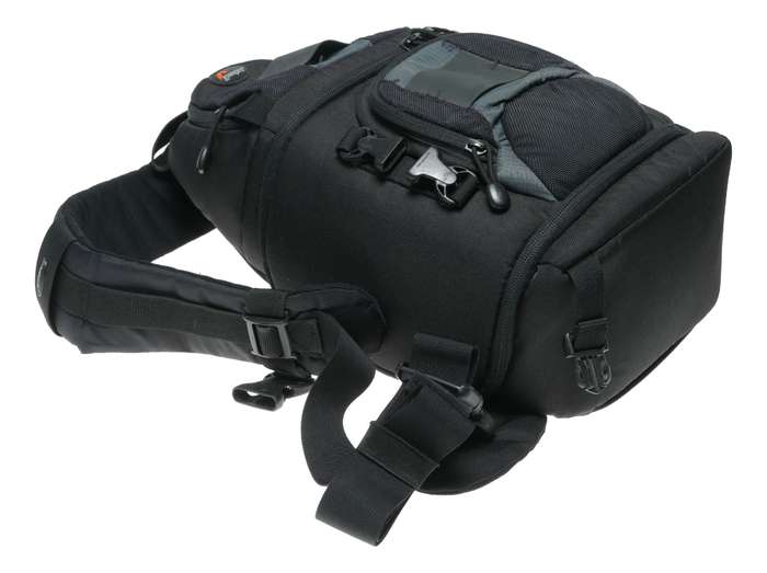 Lowepro Slingshot 100 AW Black DSLR camera bag with shoulder strap
