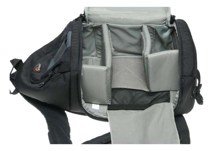 Lowepro Slingshot 100 AW Black DSLR camera bag with shoulder strap