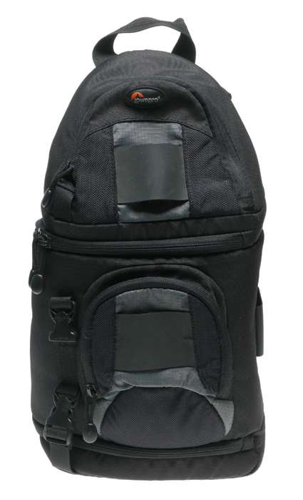 Lowepro Slingshot 100 AW Black DSLR camera bag with shoulder strap