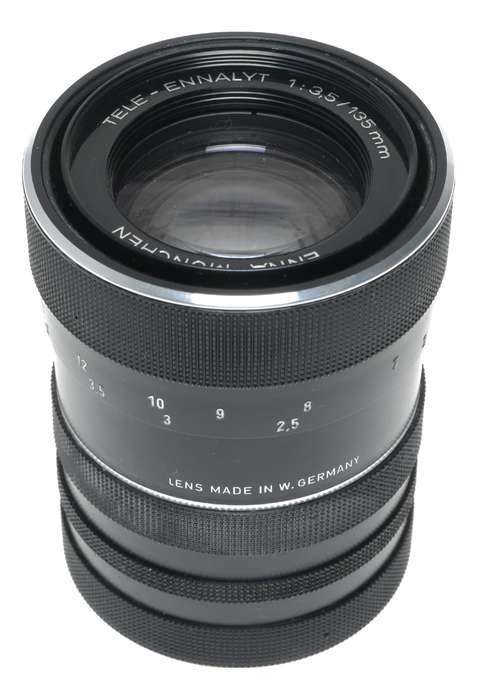 Enna Tele-Ennalyt Camera Portrait Prime Lens 3.5/135mm