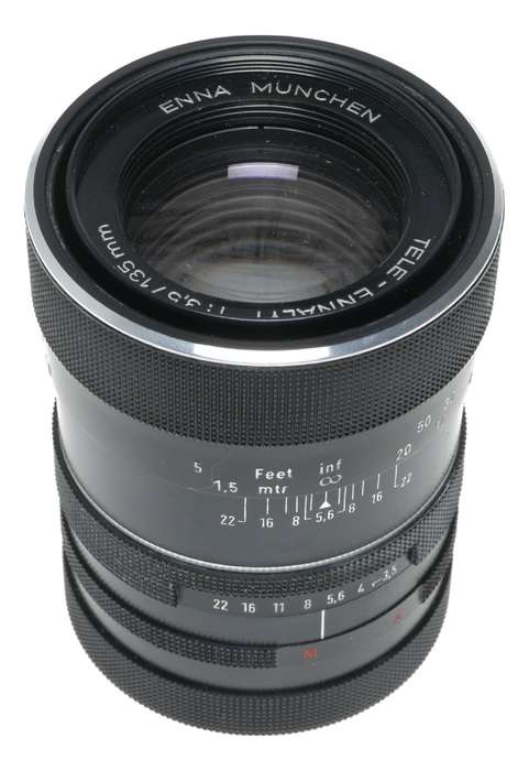 Enna Tele-Ennalyt Camera Portrait Prime Lens 3.5/135mm