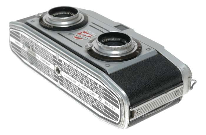 Bell Howell TDC Stereo Colorist 1 Camera Rodenstock Trinar 1:3.5 f=35mm