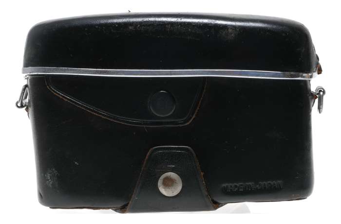 Yashica black 35mm vintage film camera antique leather ever ready case