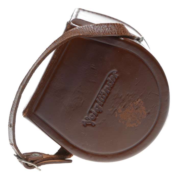 Voigtlander vintage film camera antique leather case to fit tall lens