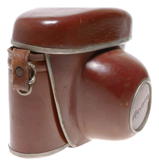 ARETTE brown ever ready vintage film camera antique hard case