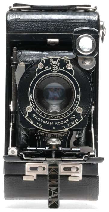 Kodak No.1 Pocket Folding A120 Roll Film Camera