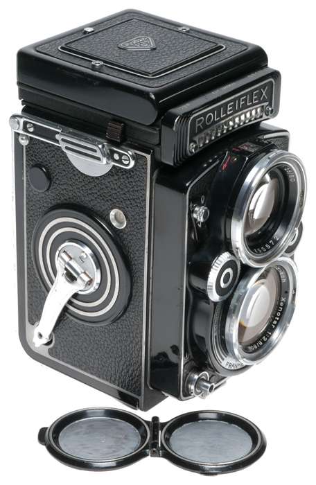 Rolleiflex 2.8F Model K7F TLR Film Camera Xenotar 1:2.8/80 nr.2405039