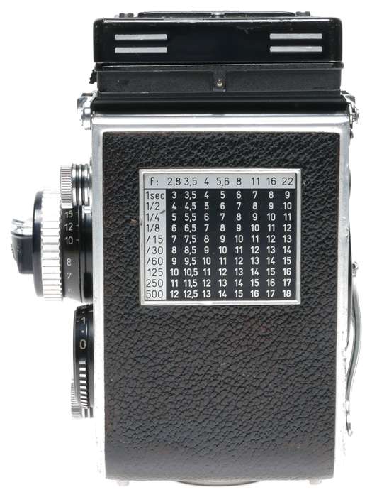 Rolleiflex 2.8F Model K7F TLR Film Camera Xenotar 1:2.8/80 nr.2405039