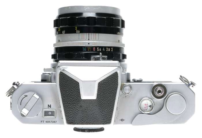 Nikkormat FT SLR 35mm Film Camera Nikkor-H Auto 1:2 f=50mm Lens