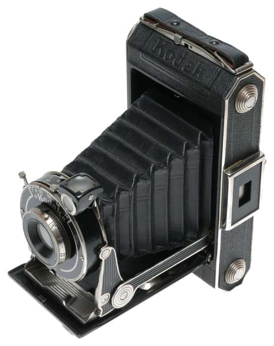 Kodak Vollenda 620 Art Deco Folding Camera Kodar 1:6.3 f=10.5cm