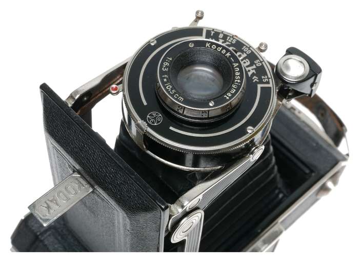 Kodak Vollenda 620 Art Deco Folding Camera Kodar 1:6.3 f=10.5cm