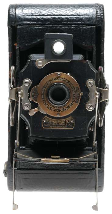 Kodak No.1A Pocket Automatic Model C Folding Camera Bausch Lomb Shutter