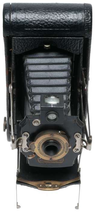 Kodak No.1A Pocket Automatic Model C Folding Camera Bausch Lomb Shutter