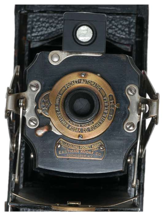 Kodak No.1A Pocket Automatic Model C Folding Camera Bausch Lomb Shutter
