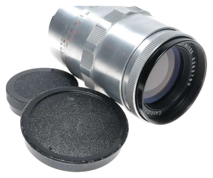 Carl Zeiss Jena Sonnar 4/135 Exakta Exa Camera Lens