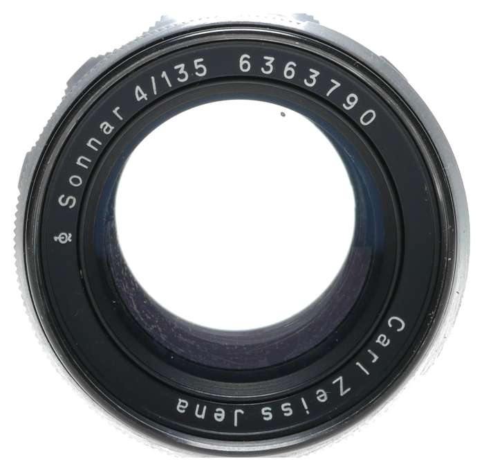 Carl Zeiss Jena Sonnar 4/135 Exakta Exa Camera Lens