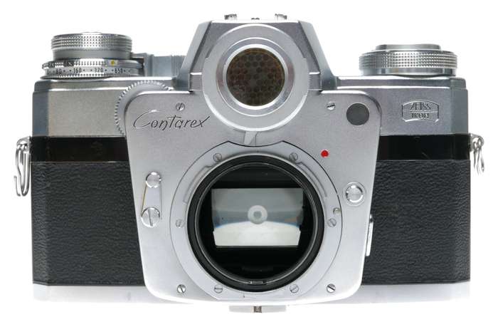 Zeiss Ikon Contarex Bullseye SLR Camera Planar 1:2 f=50mm Lens