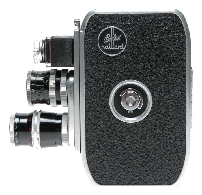 Bolex B8L Paillard 8mm Cine Movie Camera Yvar 2.8/36mm 1.8/13mm