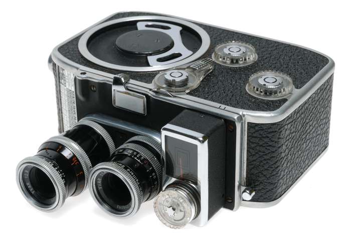 Bolex B8L Paillard 8mm Cine Movie Camera Yvar 2.8/36mm 1.8/13mm