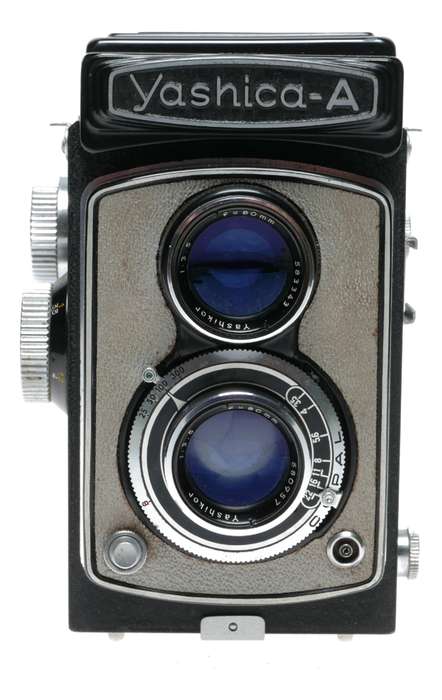Yashica A 6x6 TLR 120 Roll Film Camera Yashikor 1:3.5 f=80mm
