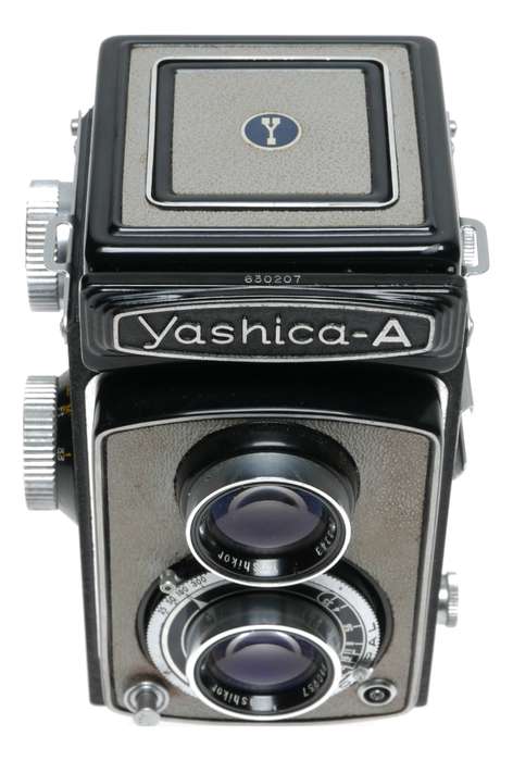 Yashica A 6x6 TLR 120 Roll Film Camera Yashikor 1:3.5 f=80mm