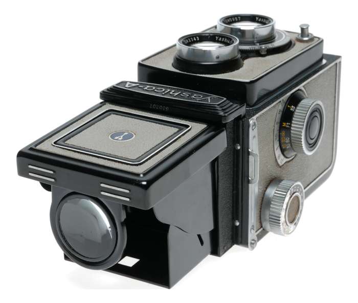Yashica A 6x6 TLR 120 Roll Film Camera Yashikor 1:3.5 f=80mm