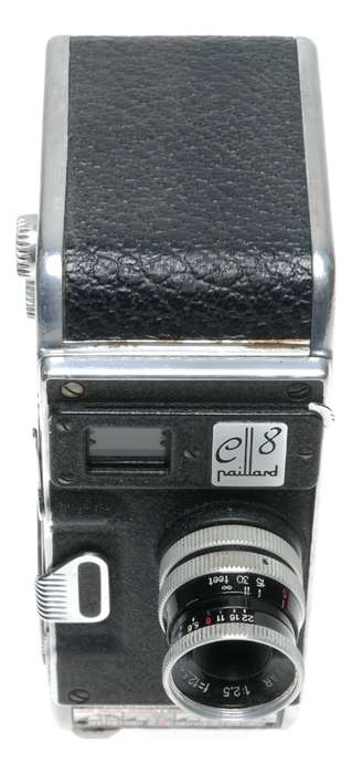 Bolex Paillard C8 Cine Movie Camera Yvar 1:2.5 f=12.5mm