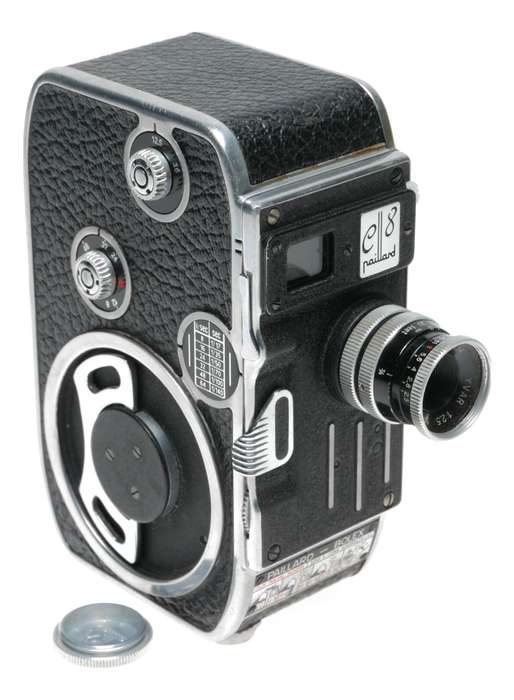 Bolex Paillard C8 Cine Movie Camera Yvar 1:2.5 f=12.5mm
