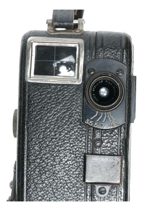 Pathescope Motocamera C.268 9.5 Film Cine Movie Camera Stellor F:3.5