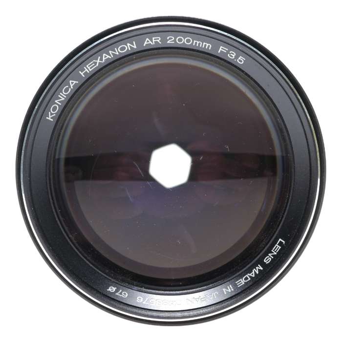 Konica Hexanon AR 200mm F3.5 Camera Tele Lens