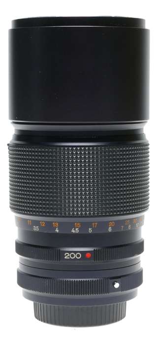 Konica Hexanon AR 200mm F3.5 Camera Tele Lens