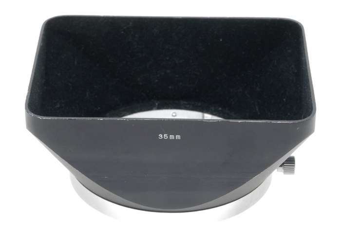 Konica 35mm Lens Shade Clamp Hood in Keeper