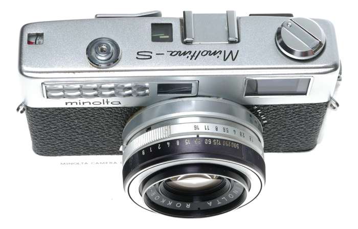 Minolta Minoltina-S Rangefinder Camera Rokkor QF 1:1.8 f=40mm