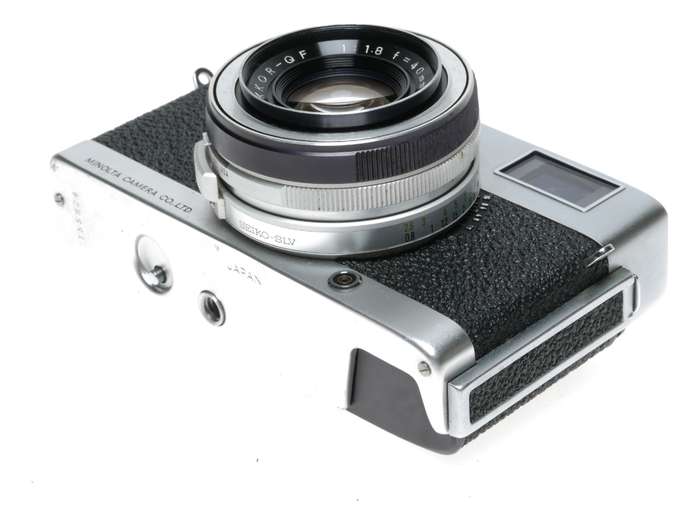 Minolta Minoltina-S Rangefinder Camera Rokkor QF 1:1.8 f=40mm