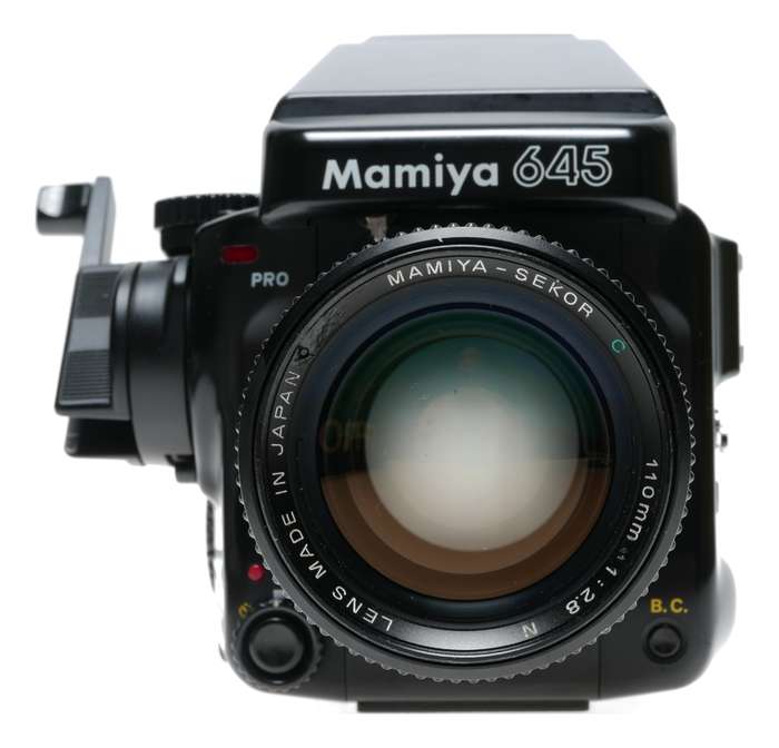 Mamiya 645 Pro Medium Format Film Camera Sekor C 110mm 1:2.8 N