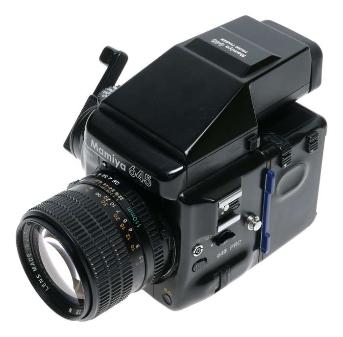 Mamiya 645 Pro Medium Format Film Camera Sekor C 110mm 1:2.8 N