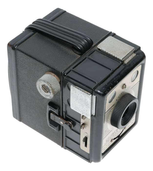 Coronet Super-Flash Box Type 120 Roll Film Camera 6x9 Format