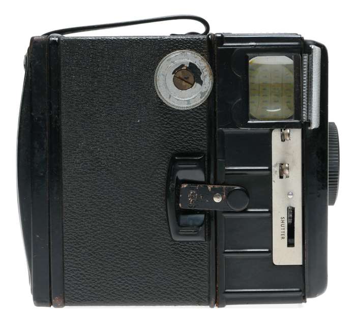Coronet Super-Flash Box Type 120 Roll Film Camera 6x9 Format