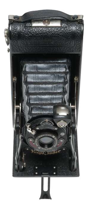 Voigtlander Bessa 1929 Folding 6x9 Roll Film Camera Voigtar 1:7.7
