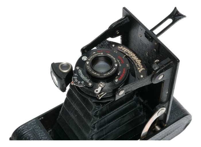 Voigtlander Bessa 1929 Folding 6x9 Roll Film Camera Voigtar 1:7.7