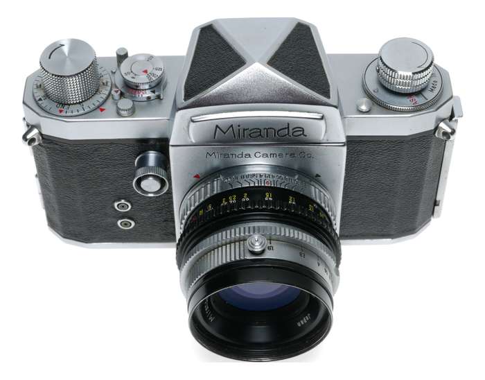 Miranda T 35mm SLR Film Camera 1.9/50 Mirax Reflex Housing