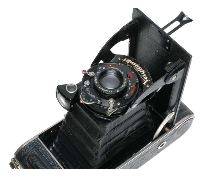 Voigtlander Bessa Folding Roll Film Camera Voigtar 6.3 10.5cm