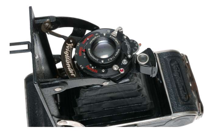 Voigtlander Bessa Folding Roll Film Camera Voigtar 6.3 10.5cm